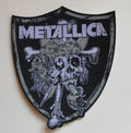 METALLICA - Raiders Skull - 10 x 11,5 cm - Patch