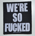 METALLICA - We're So Fucked - 9 x 10,3 cm - Patch