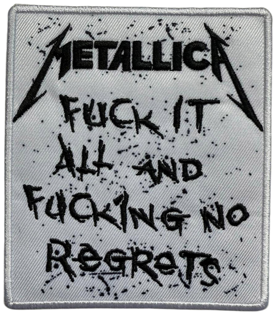 METALLICA - No Regrets - 9,3 x 8 cm - Patch