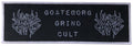 MILKING THE GOATMACHINE - Goateborg Grind Cult Stripe - 5,9 x 18,1 cm - Patch