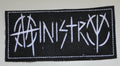 MINISTRY - Logo - 15,5 x 7,4 cm - Patch