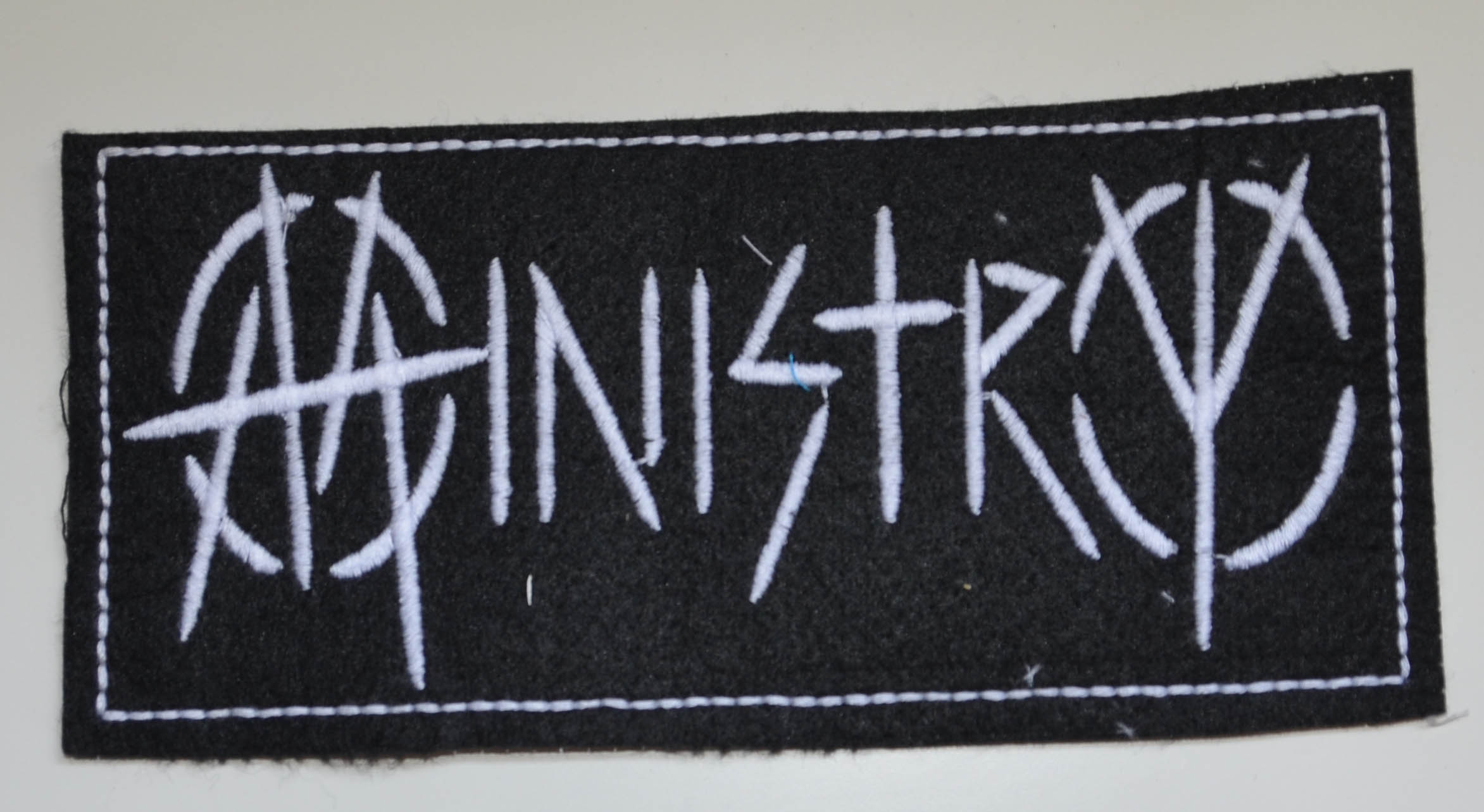 MINISTRY - Logo - 15,5 x 7,4 cm - Patch