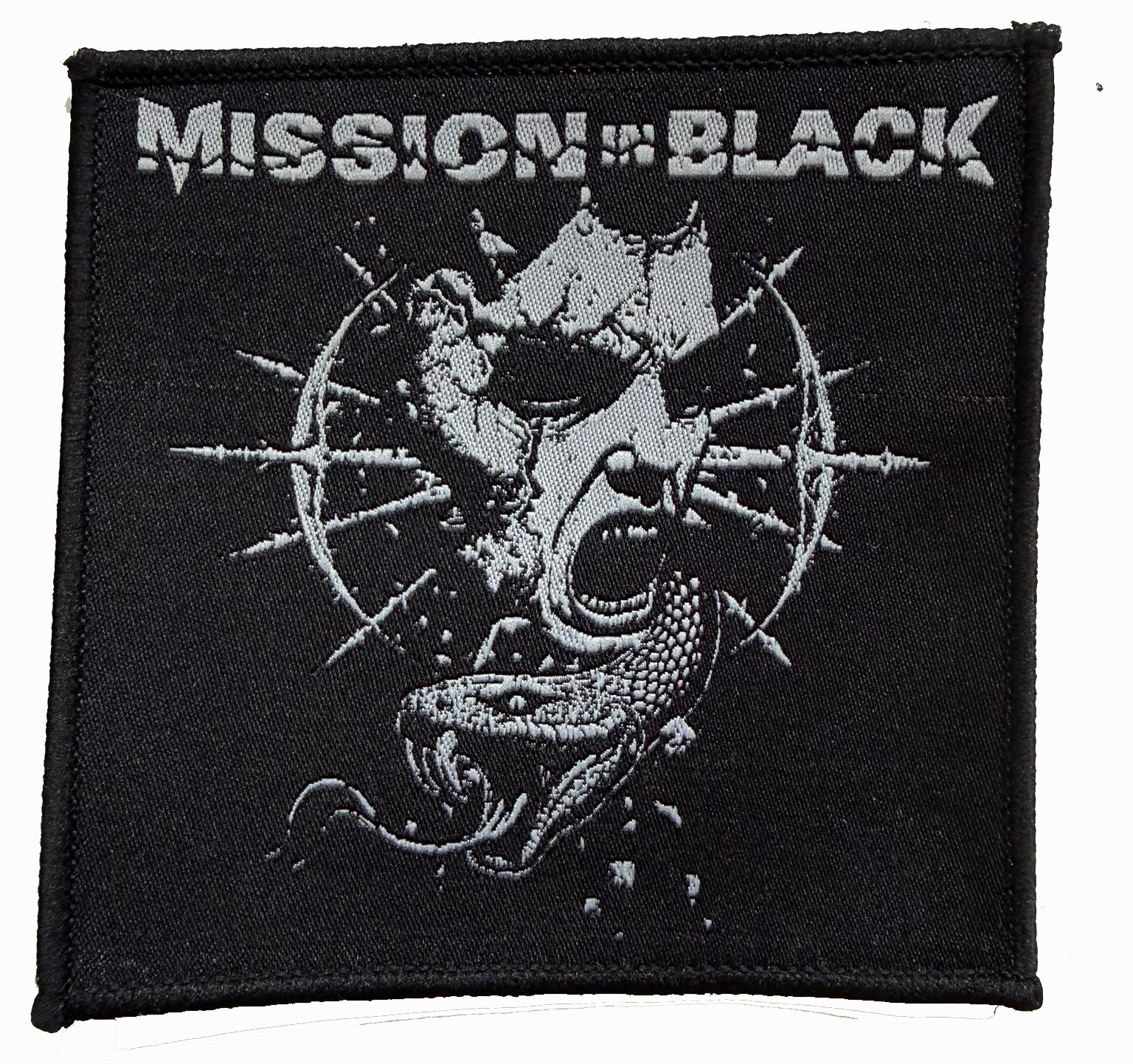 MISSION IN BLACK - Divinity Of Lies - 9,7 x 9,9 cm - Patch