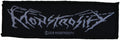 MONSTROSITY - Logo - 10,4 x 3,4 cm - Patch