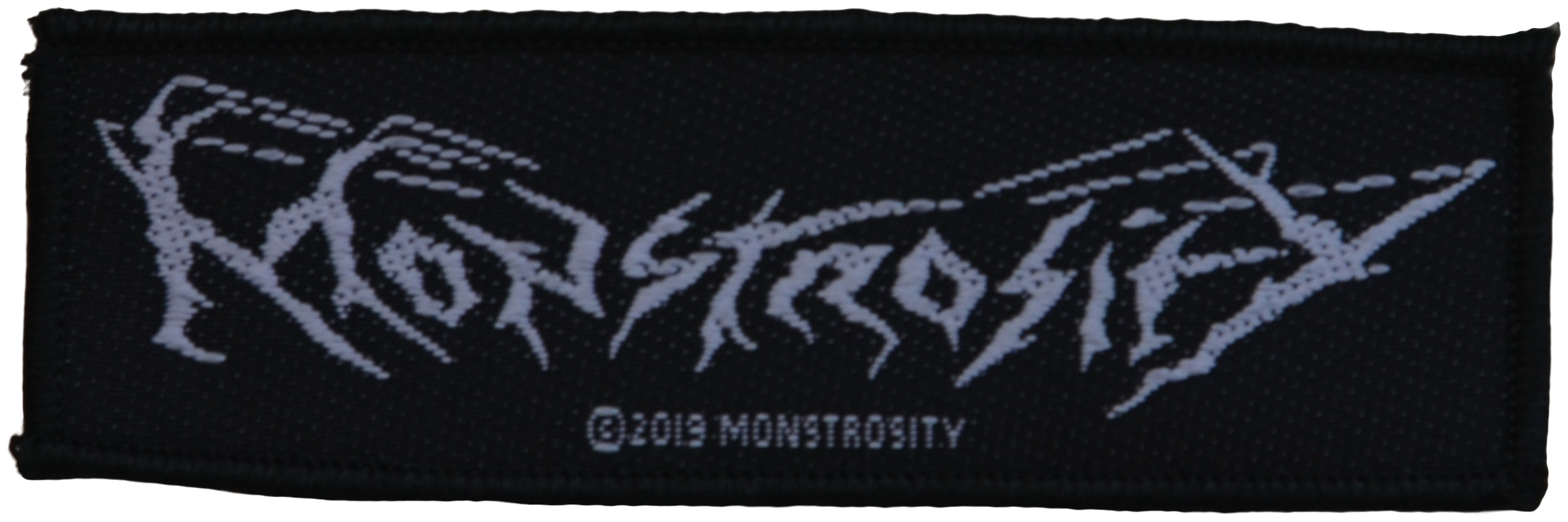 MONSTROSITY - Logo - 10,4 x 3,4 cm - Patch