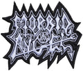MORBID ANGEL - Cut Out Logo - 10 x 9 cm - Patch