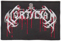 MORTICIAN - Dripping Logo - 10 x 6,5 cm - Patch