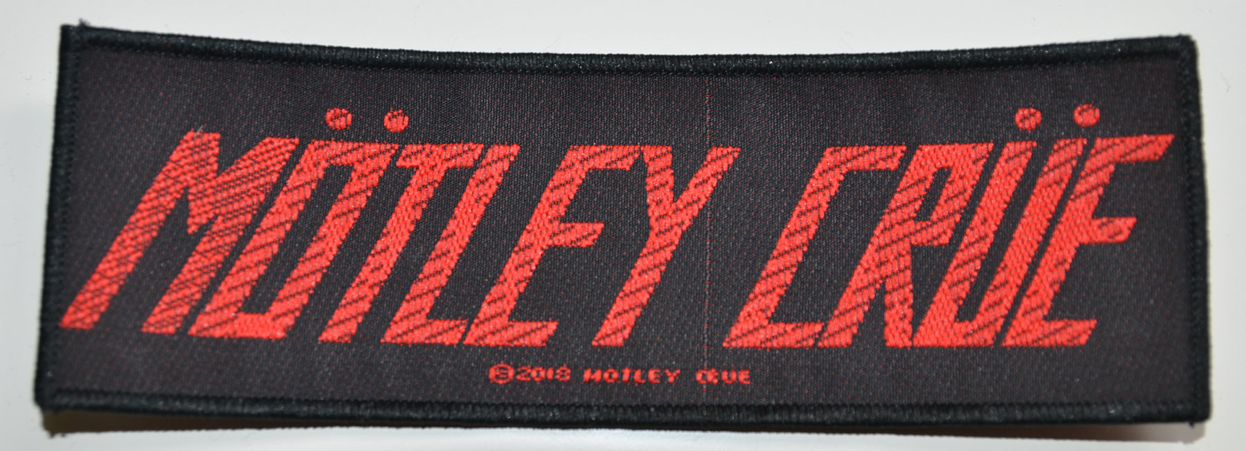 MÖTLEY CRÜE - Logo - 15 cm x 5,4 cm - Patch