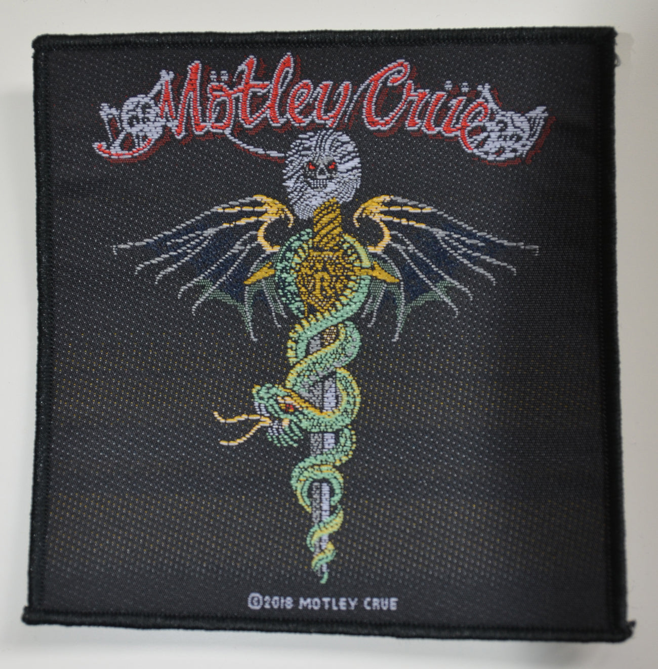 MÖTLEY CRÜE - Dr Feelgood - 10 x 10,5 cm - Patch