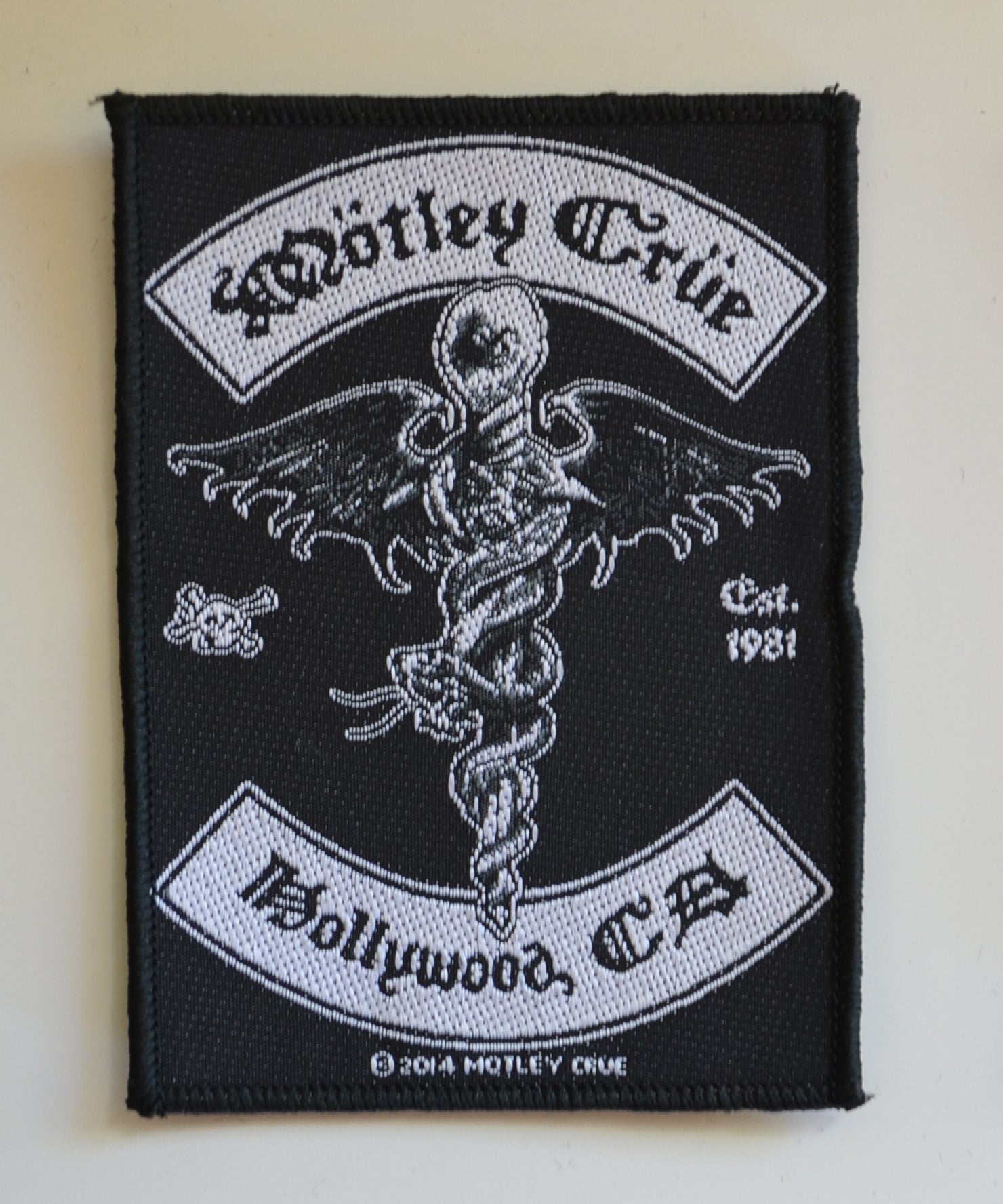 MÖTLEY CRÜE - Hollywood 7,7 x 10,3 cm - Patch