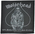 MOTORHEAD - 49% Motherfucker - 10,2 x 10,2 cm - Patch