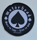 MOTORHEAD - Born To Lose - 9,5 cm - Patch