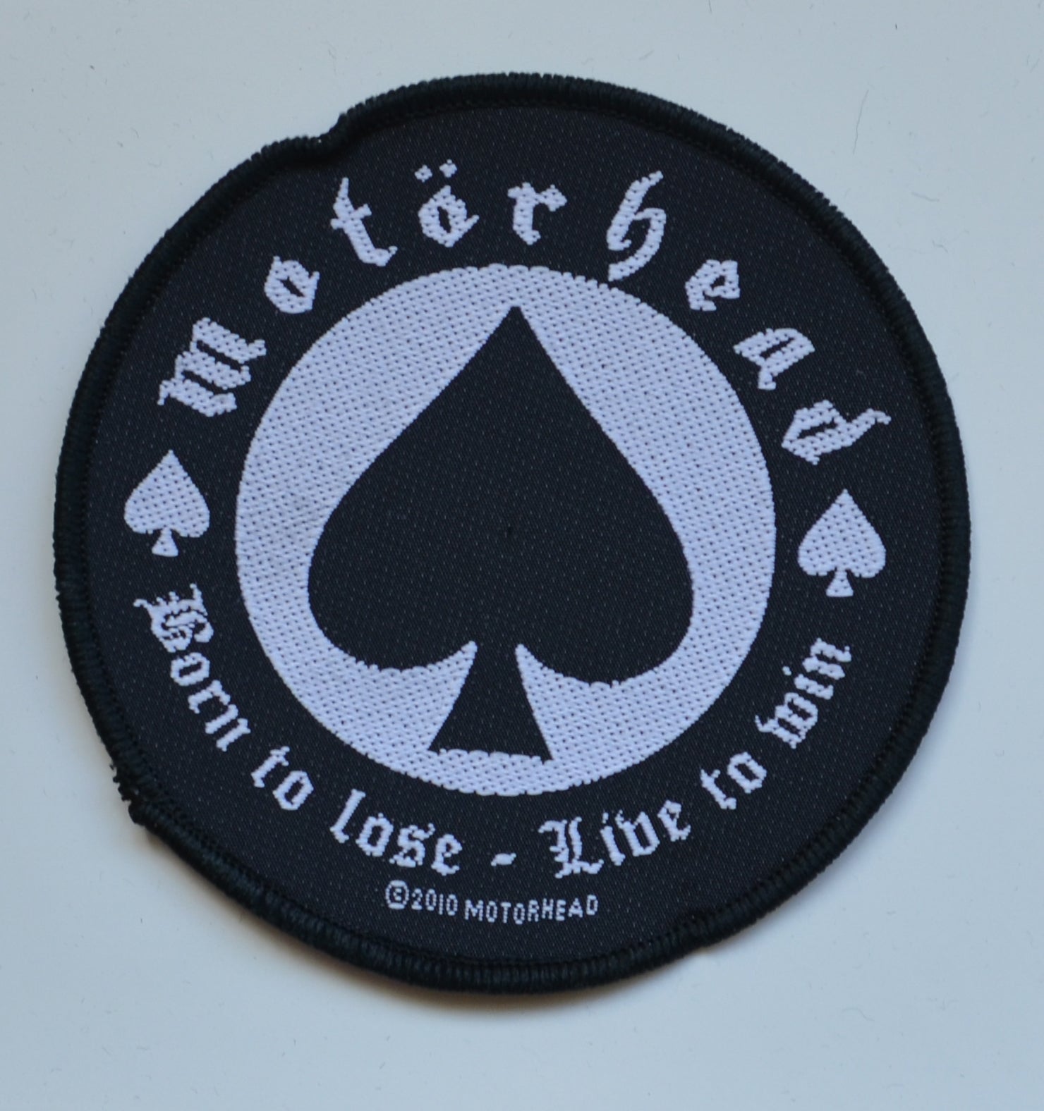 MOTORHEAD - Born To Lose - 9,5 cm - Patch