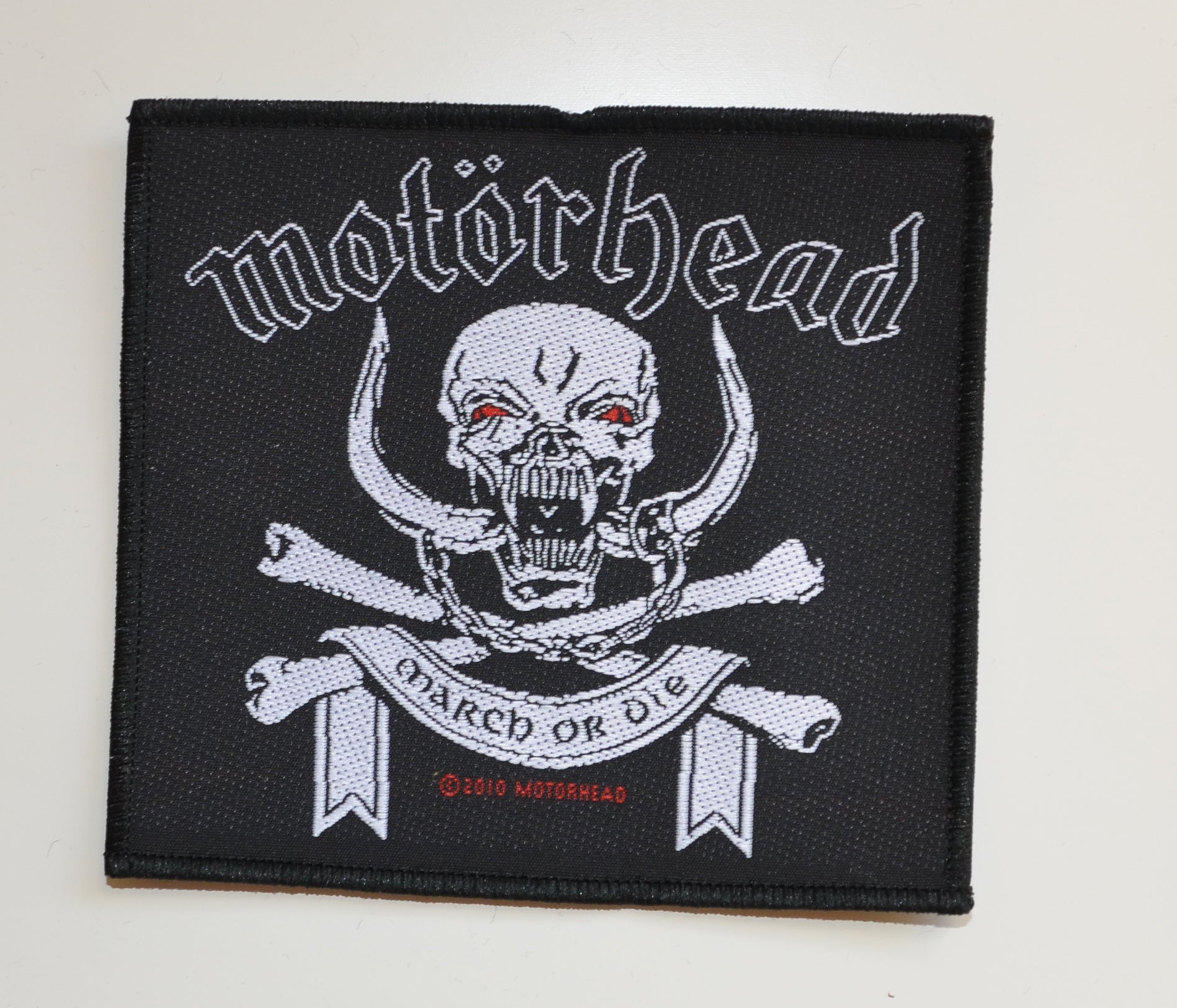 MOTORHEAD - March Or Die - 10,2 x 9,4 cm - Patch