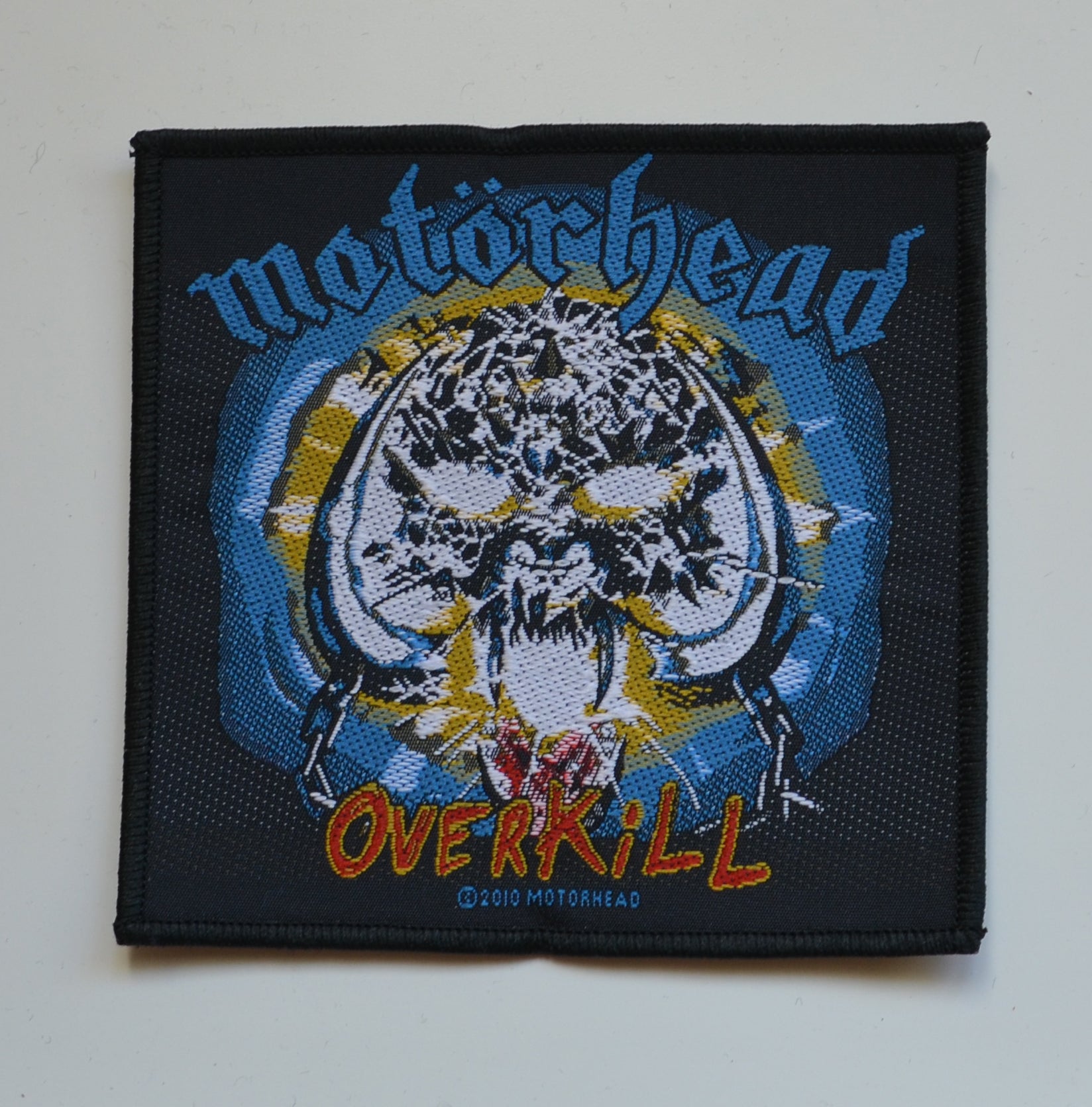 MOTORHEAD - Overkill - 10,3 x 10 cm - Patch