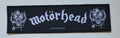 MOTORHEAD - War Pigs - 20,3 x 5,5 cm - Patch