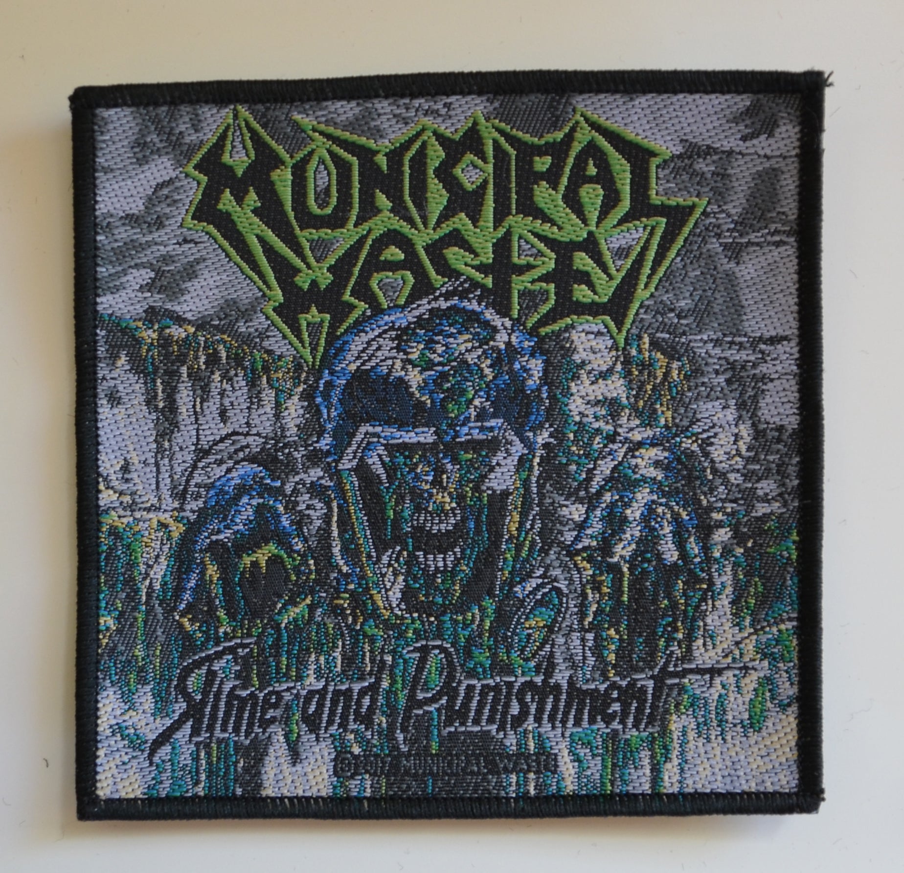 MUNICIPAL WASTE - Slime And Punishment - 10,2 cm x 10,2 cm - Patch