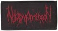 NEKROMANTHEON - Logo - 9,4 cm x 5,1 cm - Patch