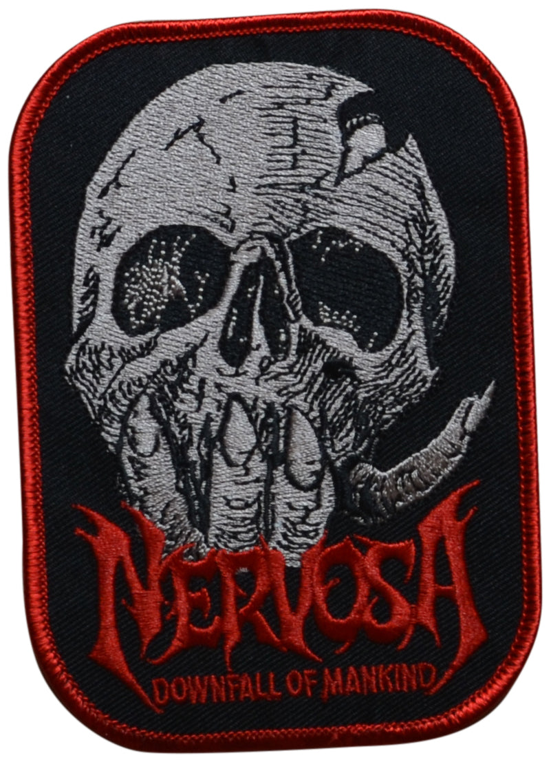 NERVOSA - Downfall Of Mankind - 8,7 x 12,4 cm - Patch