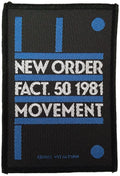 NEW ORDER - Fact 50 - 10,1 x 6,9 cm - Patch