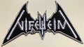 NIFELHEIM - Cut Out Logo - 15,2 x 8,5 cm - Patch