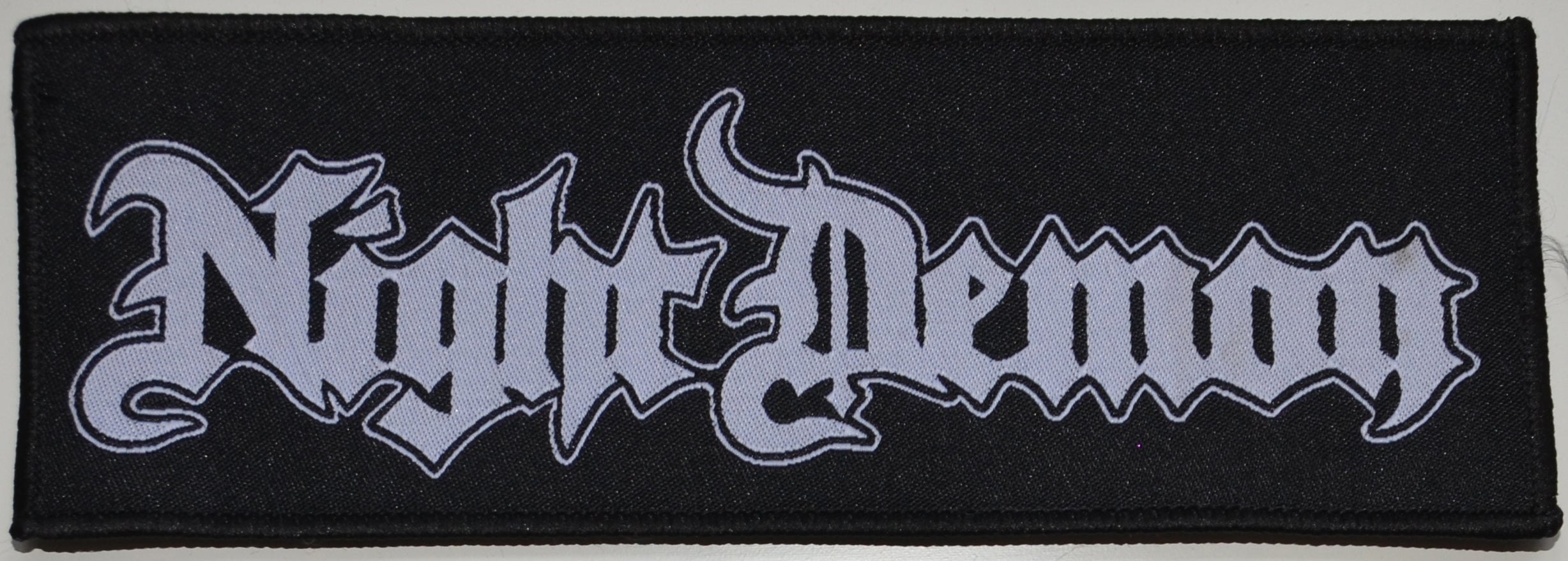 NIGHT DEMON - Logo - 6,5 x 19 cm - Patch