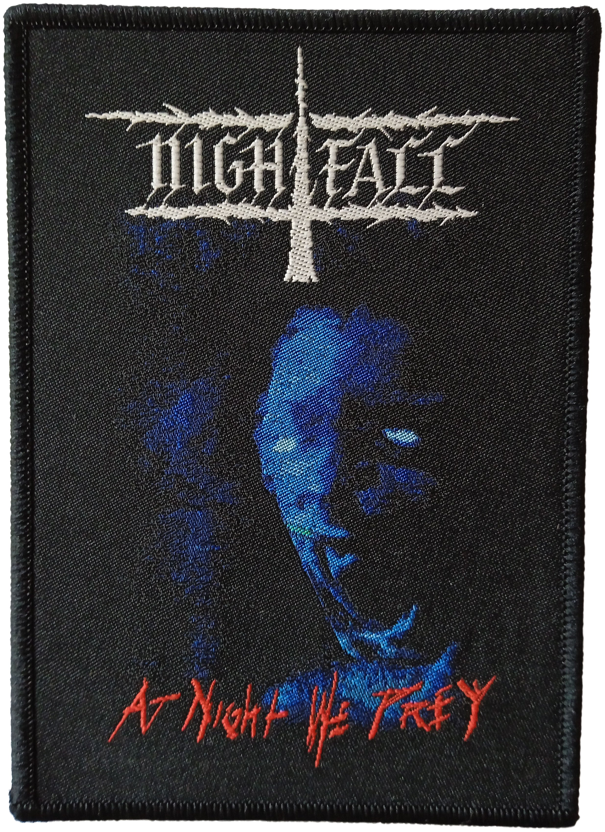 NIGHTFALL - At Night We Prey - 8,2 cm x 11,6 cm - Patch