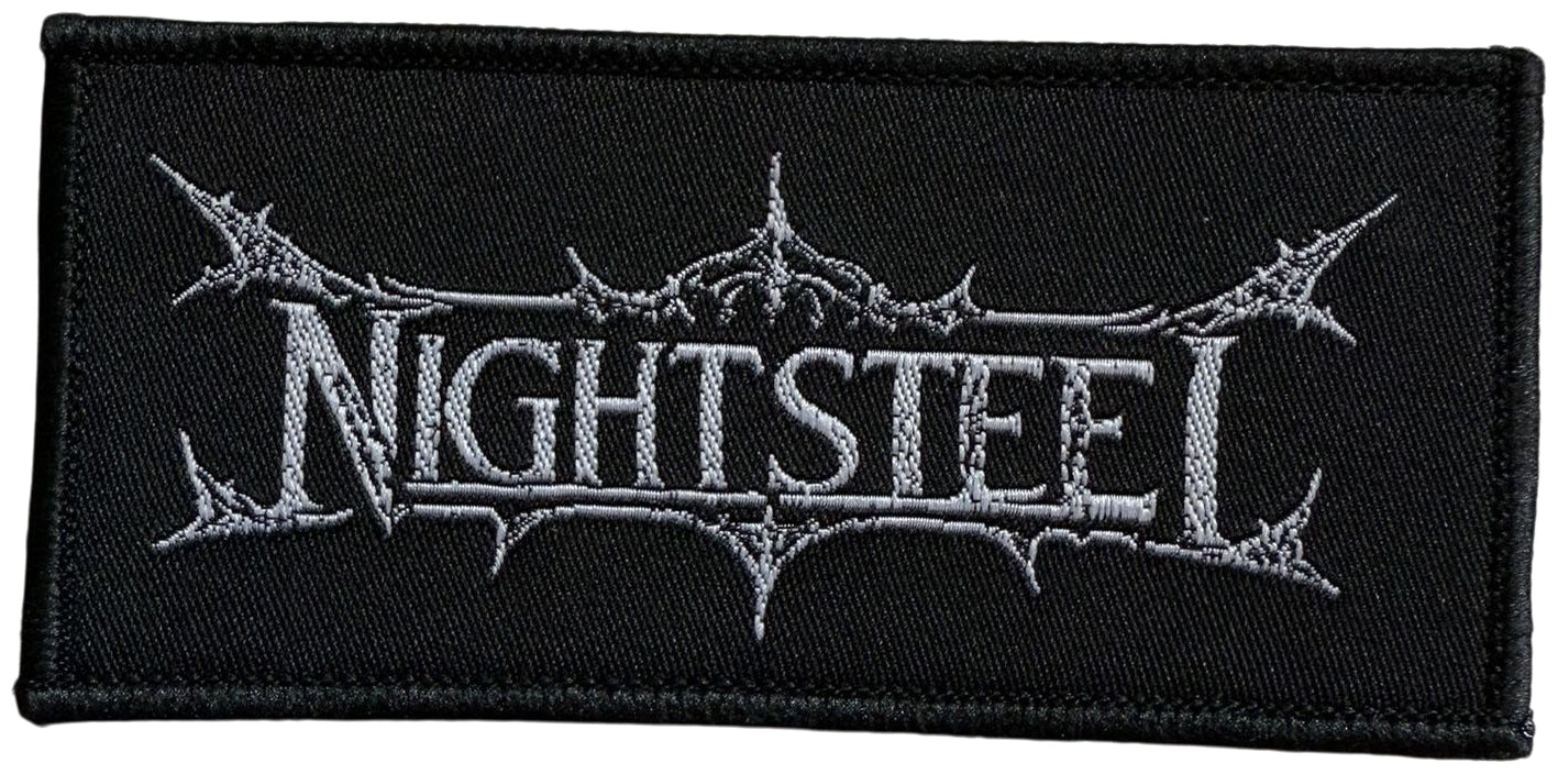 NIGHTSTEEL - Logo - 4,7 x 10,1 cm - Patch