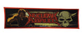NUCLEAR ASSAULT - Game Over / Survive Stripe - Red Border - 5,5 x 20,2 cm - Patch