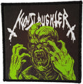 NUNSLAUGHTER - Green Demon - 9,6 cm x 9,6 cm - Screen Printed - Patch