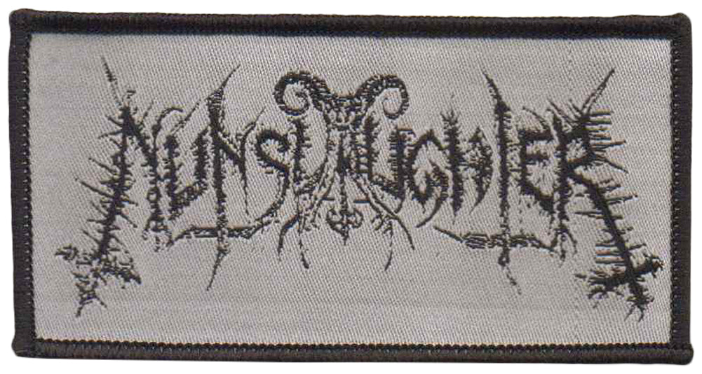 NUNSLAUGHTER - Logo - 9,6 x 5 cm - Patch