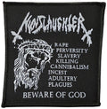 NUNSLAUGHTER - Beware Of God - 9,7 x 9,2 cm - Patch