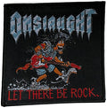 ONSLAUGHT - Let There Be Rock - 9,7 x 9,7 cm - Patch