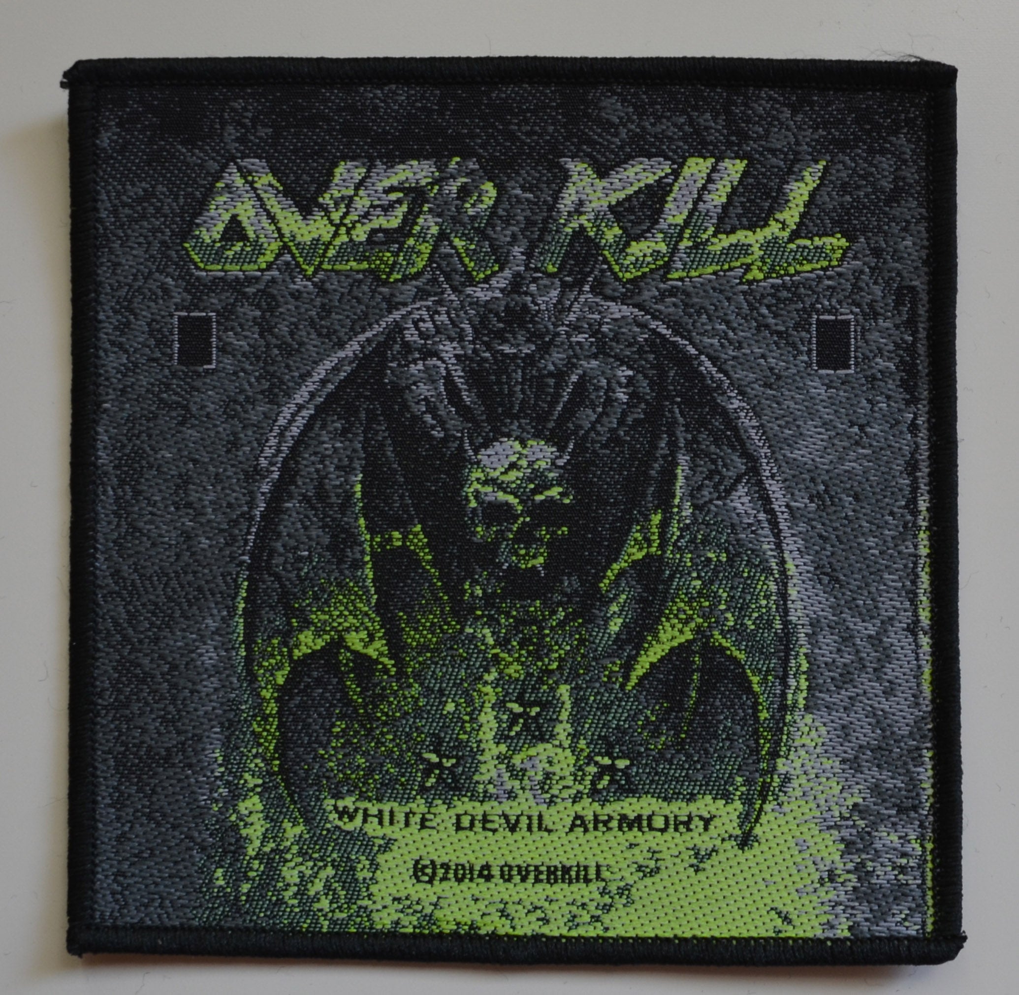 OVERKILL - White Devil Armory - 10,4 cm x 10,4 cm - Patch
