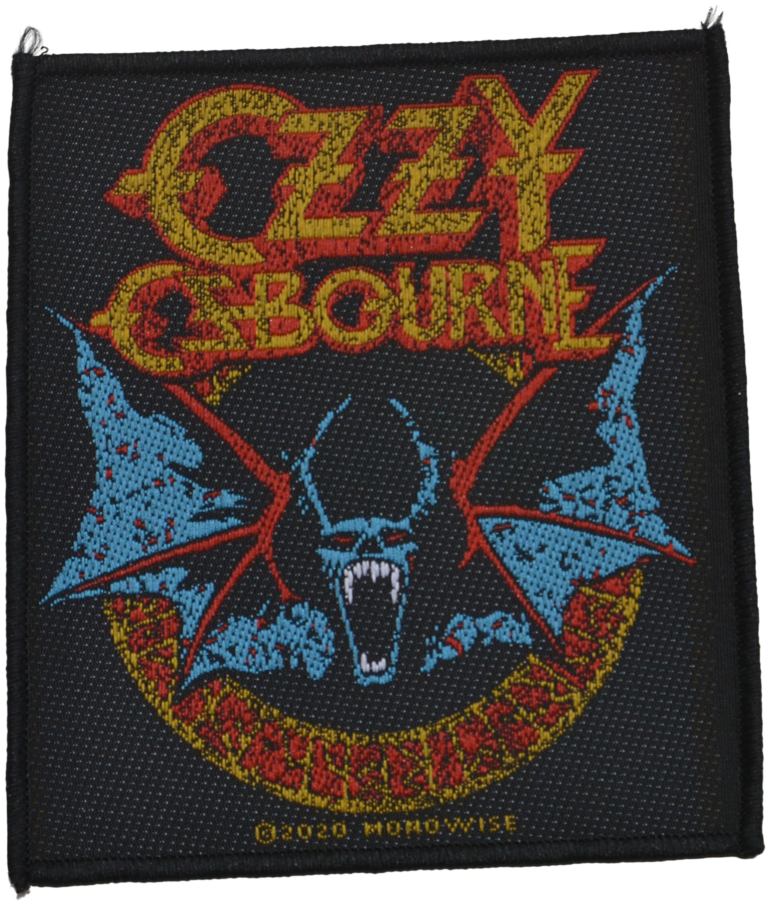 OZZY OSBOURNE - Bat - 9,5 x 10,5 cm - Patch