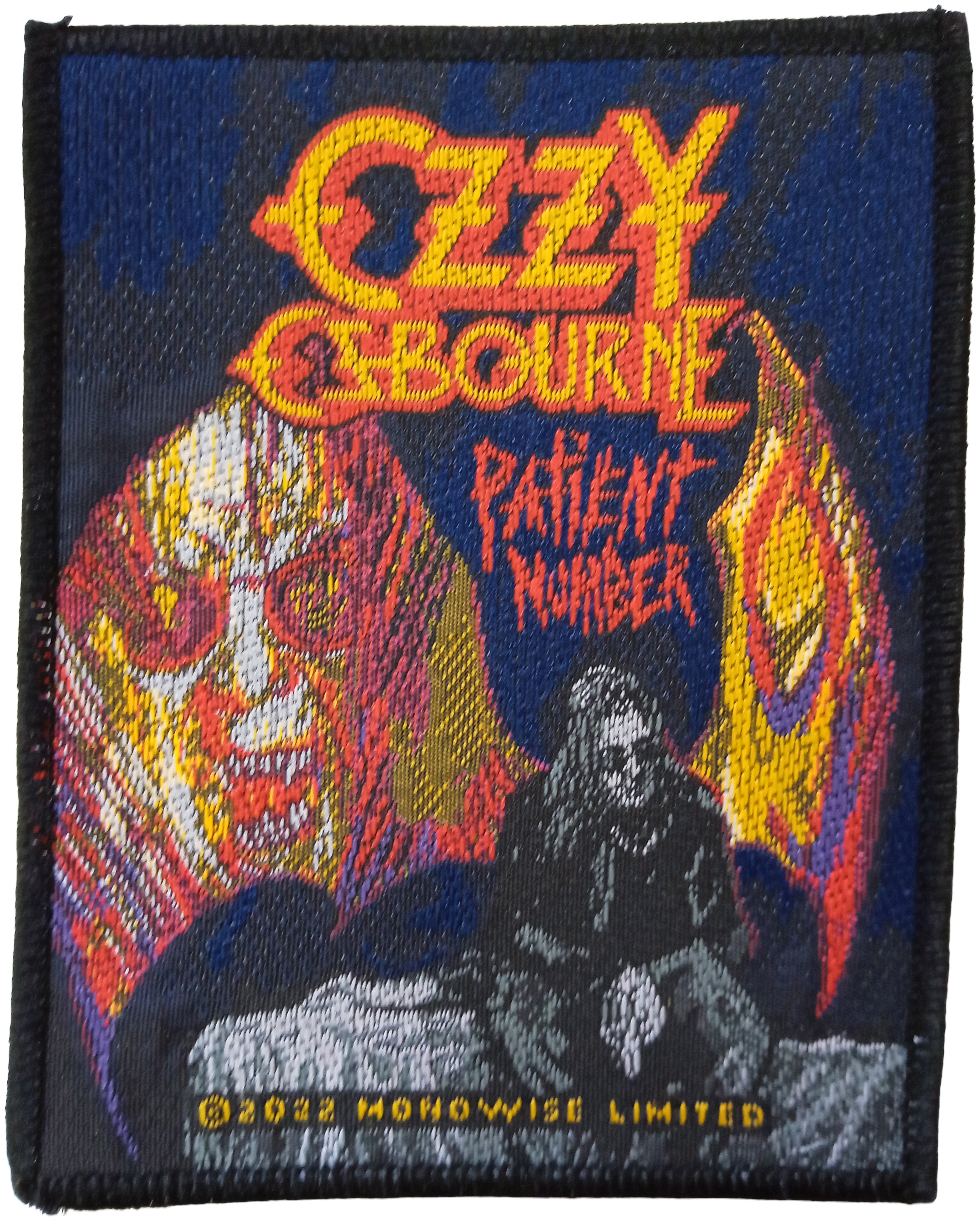 OZZY OSBOURNE - Patient No. 9 - 9,9 x 7,8 cm - Patch