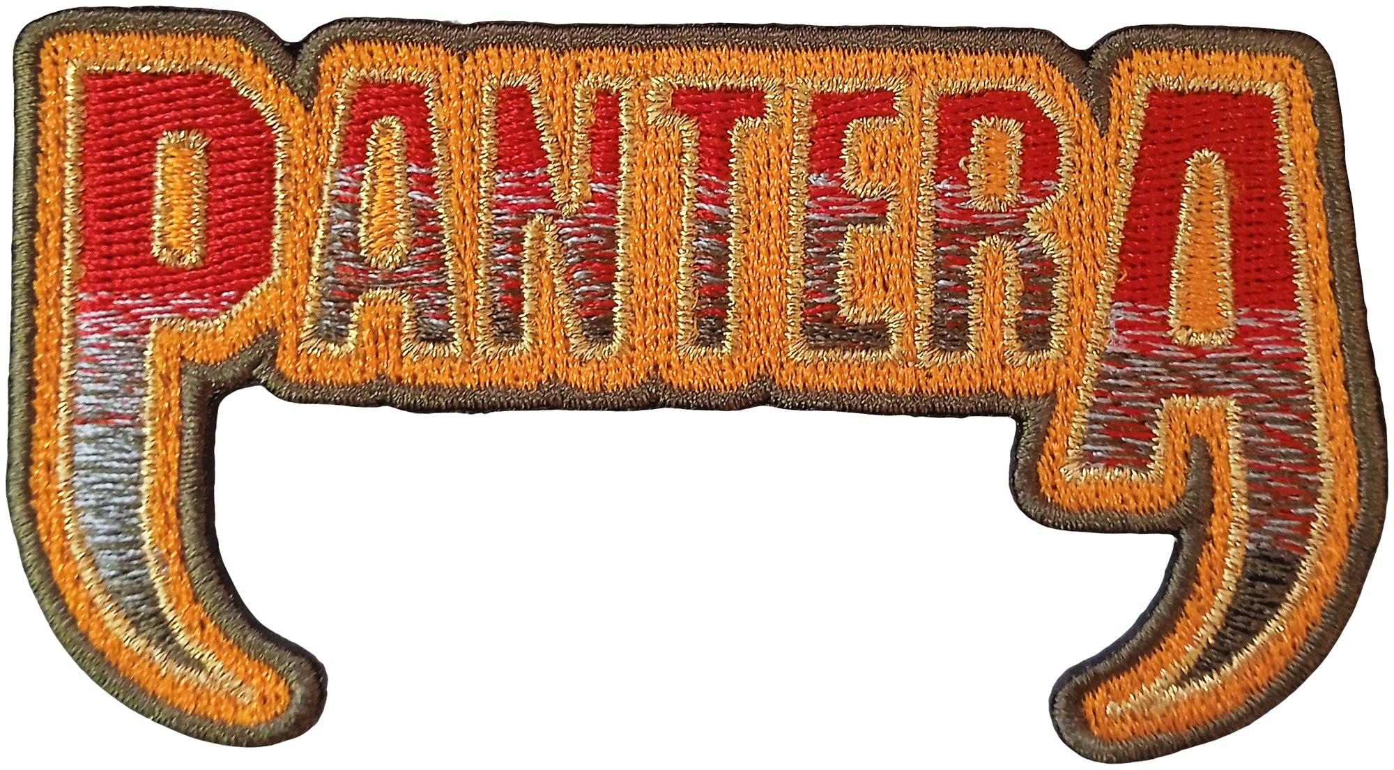 PANTERA - Cut Out Logo - 5 x 9 cm - Patch
