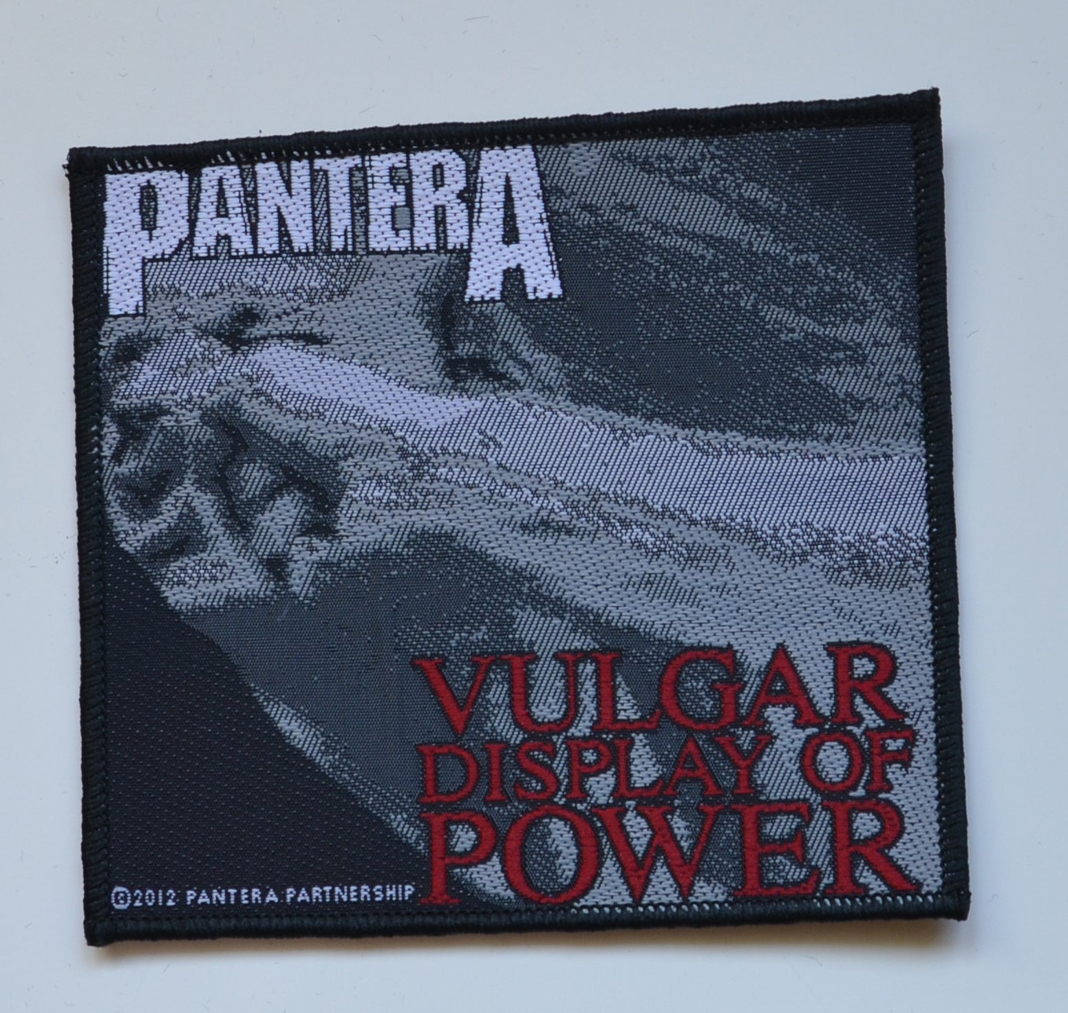 PANTERA - Vulgar Display Of Power - 10,3 cm x 9,7 cm - Patch