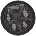 PENTAGRAM US - Baphomet - Black Border - 9 cm - Patch