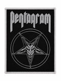 PENTAGRAM US - Relentless - White Border - 11,5 x 8,8 cm - Patch