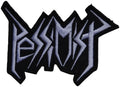 PESSIMIST - Logo Cut Out - 10,4 x 7,5 cm - Patch