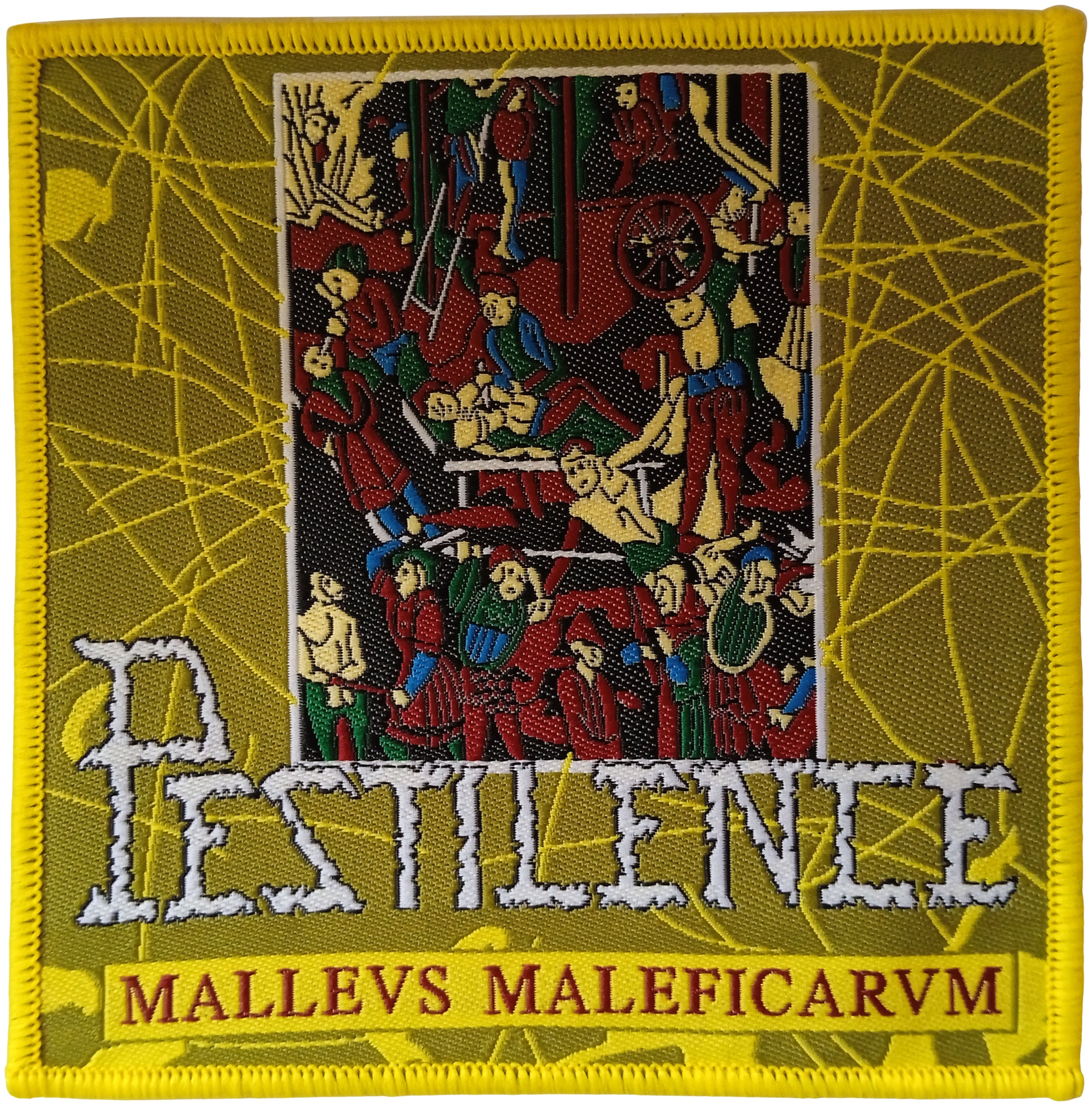 PESTILENCE - Mallevs Maleficarvm - 10 x 10,2 cm - Patch