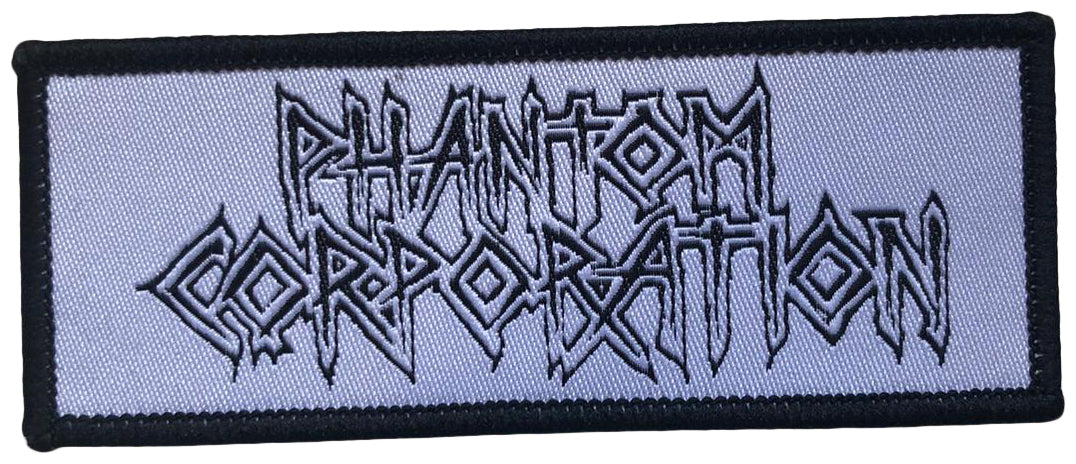 PHANTOM CORPORATION - White-Patch / Logo - 4 x 10,1 cm - Patch