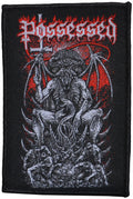 POSSESSED - Pentagram Throne - 7 cm x 10,5 cm - Patch