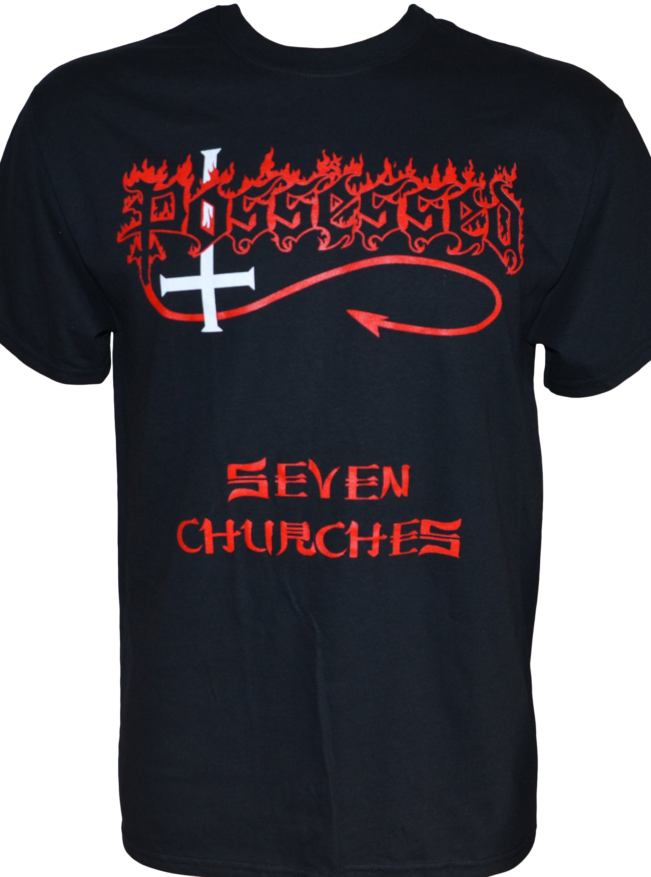 POSSESSED - Seven Churches - Gildan - TS M