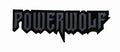 POWERWOLF - Logo Cut Out - 3,3 x 10 cm - Patch