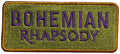 QUEEN - Bohemian Rhapsody - 4,1 x 9,5 cm - Patch