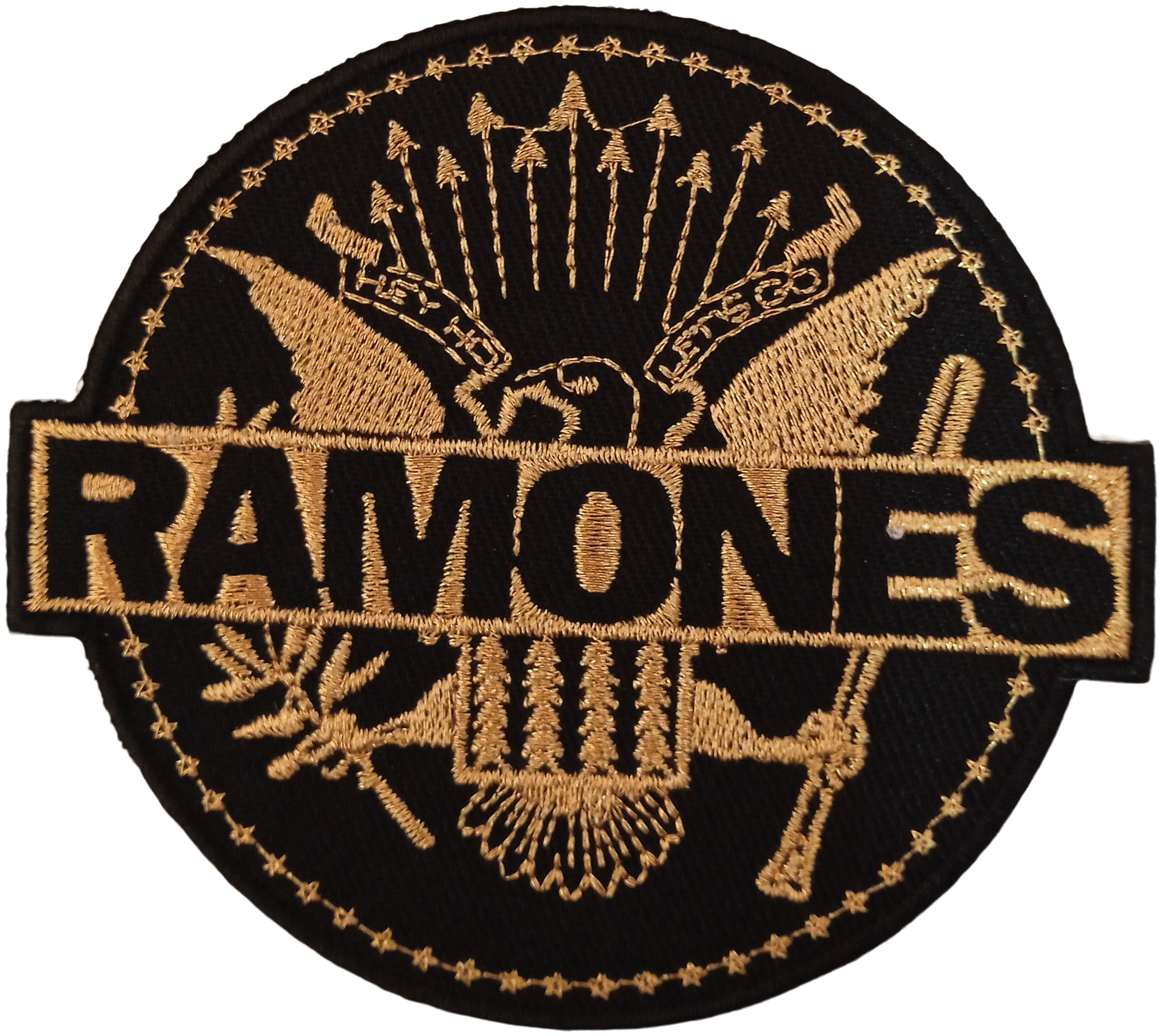 RAMONES - Logo - 9,1 x 8,1 cm - Patch