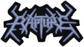 RAPTURE - Cut Out Logo - 10 x 5,6 cm - Patch