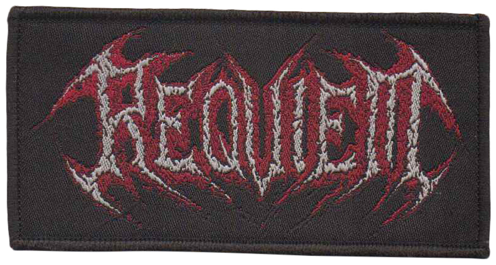 REQUIEM - Logo - 10,2 cm x 5,2 cm - Patch